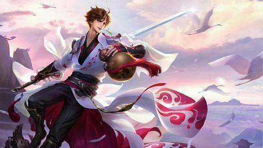 最新李白皮肤爆料视频,剑舞九天，仙气飘飘  第1张